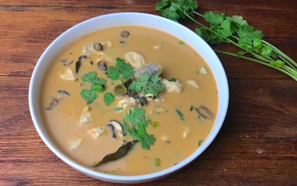 Leckerste Suppe Thailands: Tom Kha Gai