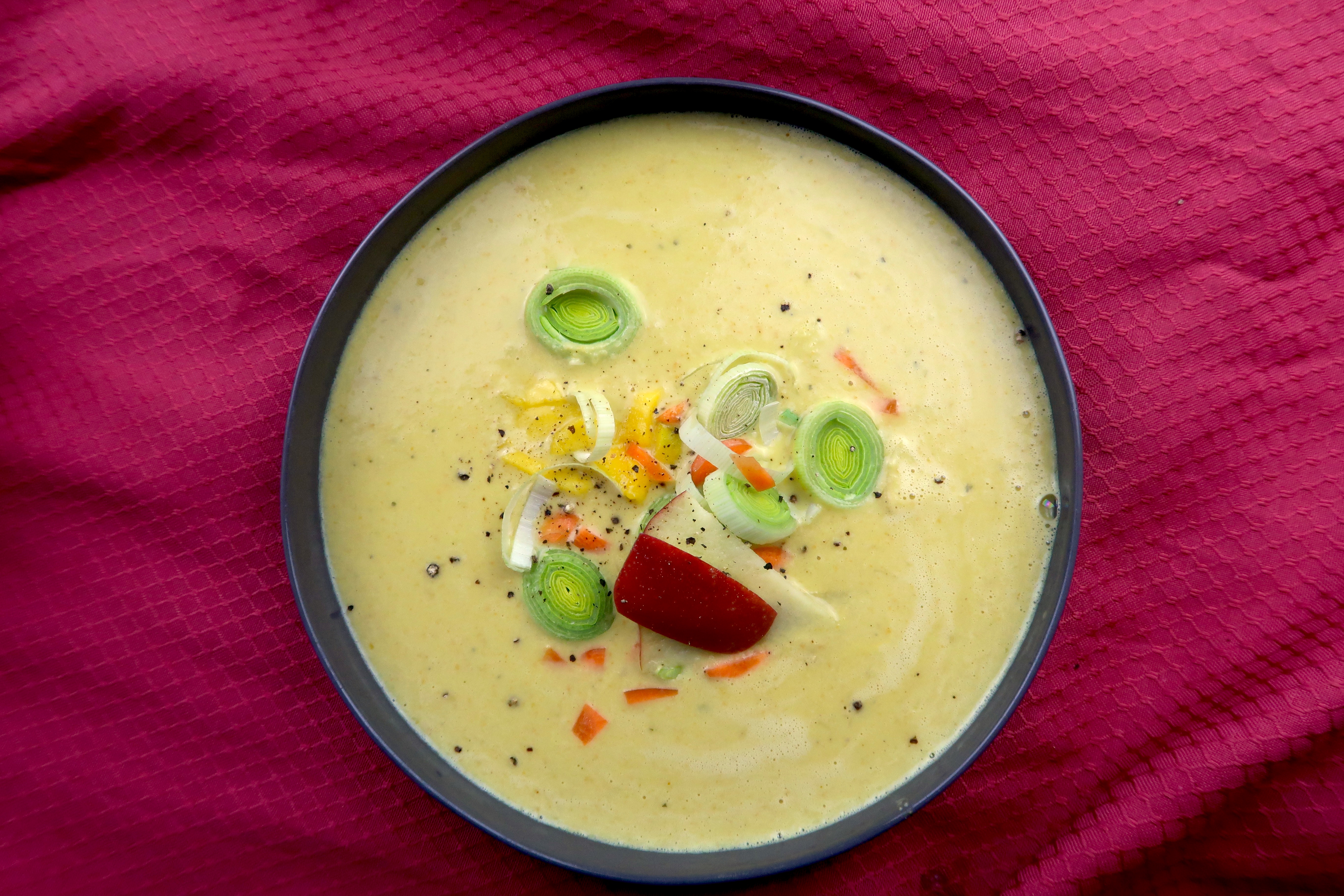Mulligatawny-Suppe aus „Dinner for one“